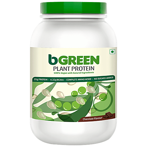 Buy bGREEN bGREEN by HealthKart Vegan Plant Protein Powder, 25 g