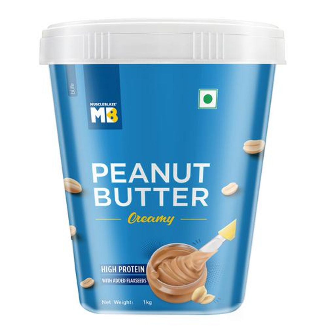 MuscleBlaze Peanut Butter - Creamy, 1 kg 