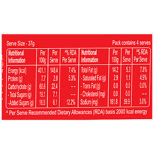 Dr.Oetker Kuppies Peanut Butter Brownie - High Quality, Creamy, 148 g (Pack of 4) 