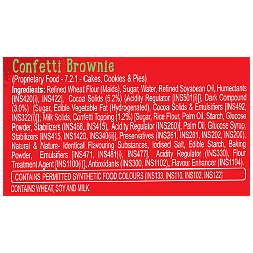 Dr.Oetker Kuppies Confetti Brownie, 148 g  