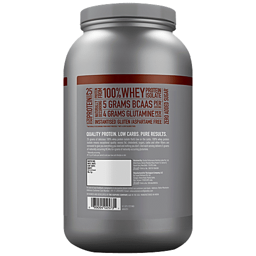 Buy Isopure Low Carb Whey Protein Isolate Powder Drink Mix Dutch Chocolate, Provides Energy