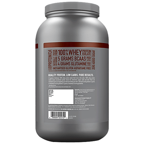 Buy Isopure Low Carb Whey Protein Isolate Powder Drink Mix Dutch