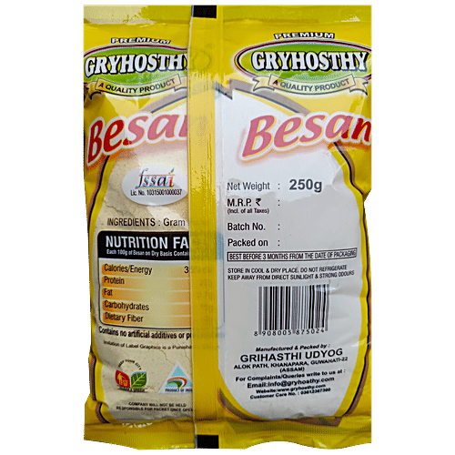 Gryhosthy Besan - Rich In Protein, 250 g  
