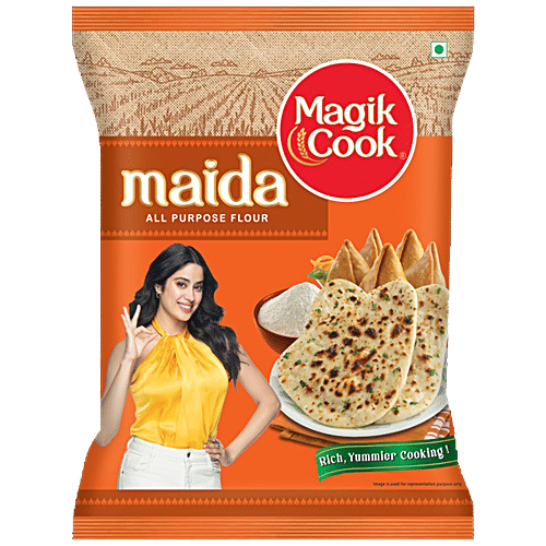 Magik Cook Maida - All-Purpose Flour, Premium Quality, 500 g  