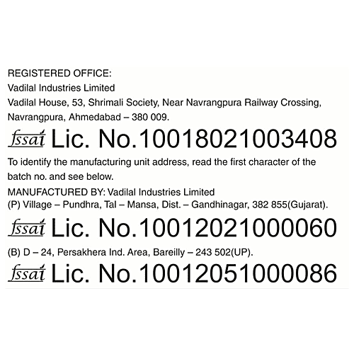 Vadilal Gourmet Natural Ice Cream - Alphonso, No Artificial Colours & Flavours Added, 1 L Tub 