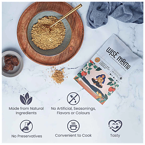 Buy Wise Mama Tomato & Cheese Millet Porridge High Fibre & Protein, Complex Carbs, Natural