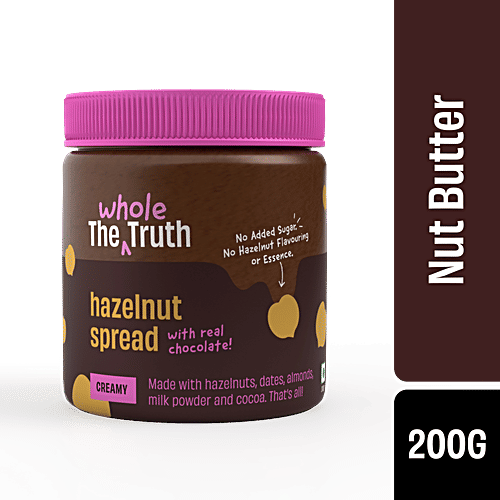 Buy The Whole Truth Hazelnut Spread With Real Chocolate Creamy, No