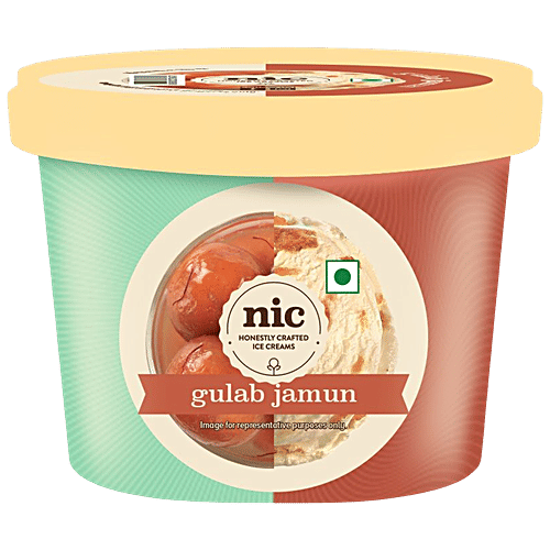 Nic Gulab Jamun Ice Cream, 100 ml  