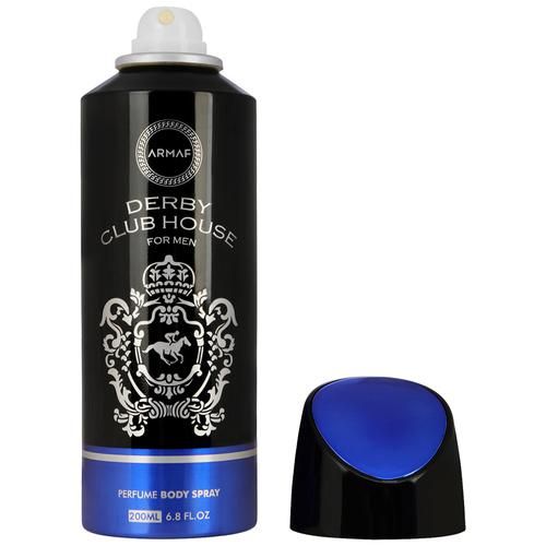 Armaf Derby Club House - Perfume Body Spray, Long-lasting Fragrance, For Men, 200 ml  