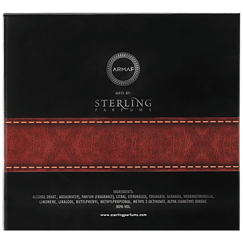 Armaf Perfume Tres Nuit - Pour Homme, Eau De Toilette, Long-lasting Fragrance, 100 ml  