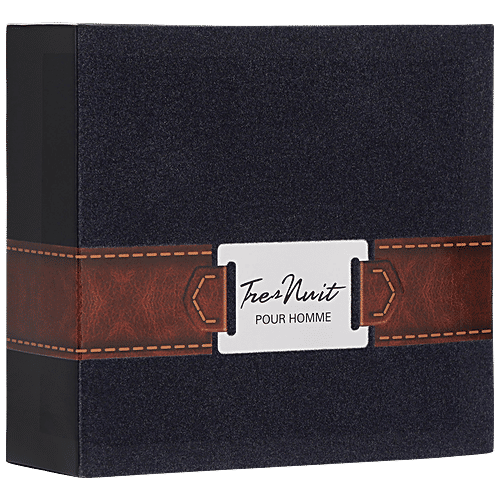 Armaf Perfume Tres Nuit - Pour Homme, Eau De Toilette, Long-lasting Fragrance, 100 ml  