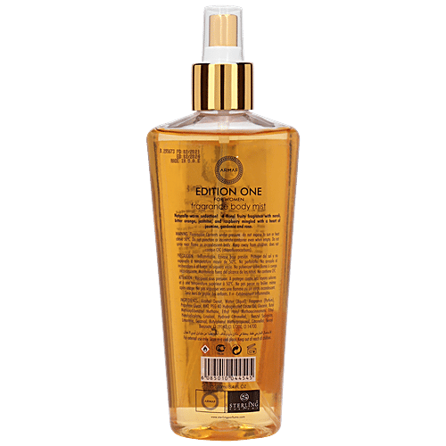 Armaf Edition One - Fragrance Body Spray, Lusciously Subtle Aromas, For Women, 250 ml