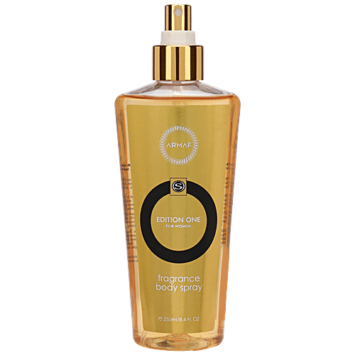 Armaf Edition One - Fragrance Body Spray, Lusciously Subtle Aromas, For Women, 250 ml