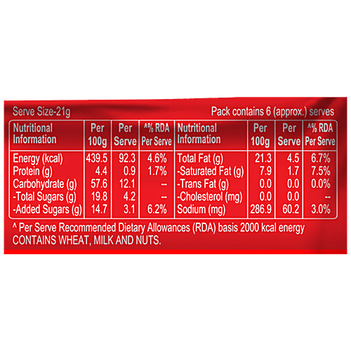 Dr.Oetker Kuppies Fruit & Nut Cake, 125 g  