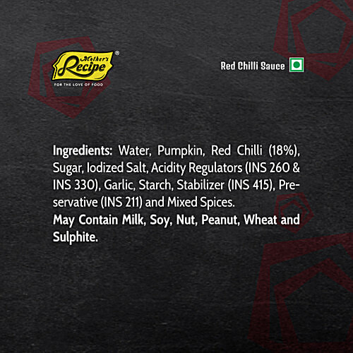 Mother's Recipe Red Chilli Sauce, 215 g Bottle 