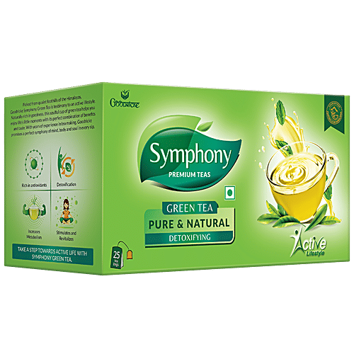 Goodricke Symphony Detoxifying Premium Green Tea - Pure & Natural, For Mind, Body & Soul, 100 g Carton 