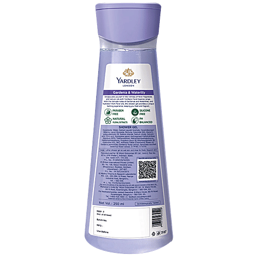 Buy Yardley London Shower Gel Floral Essence, Gardenia & Waterlily