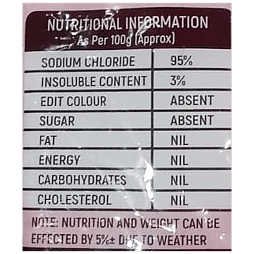 Lion Himalayan Pink Salt - 84 Trace Elements, Boosts Metabolism, 1 kg Pouch