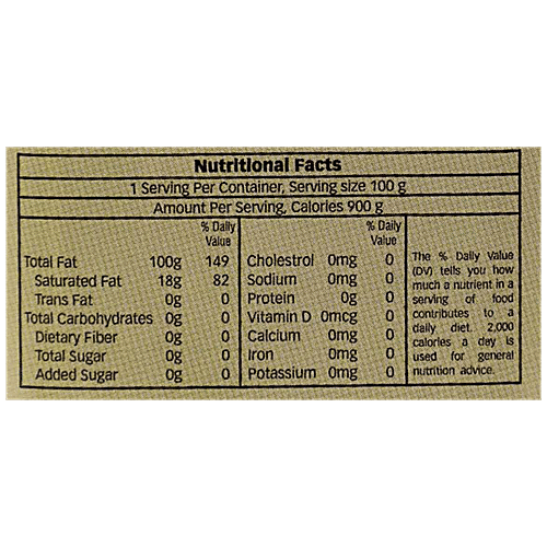 Amrut Shudh Wood Pressed Virgin Ground Nut Oil - Helps Heart Health, Rich In Antioxidants, 1 L Bottle 