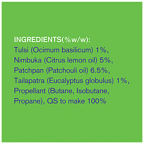 DND Ayurvedic Ayurvedic Insect Repellent Spray - Protection Against Mosquitoes, No Chemicals, 100 ml Bottle