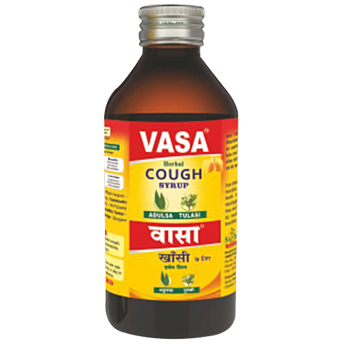 Buy SANDU Vasa Herbal Cough Syrup Adulsa Tulasi, Ayurvedic Online at Best Price of Rs 170