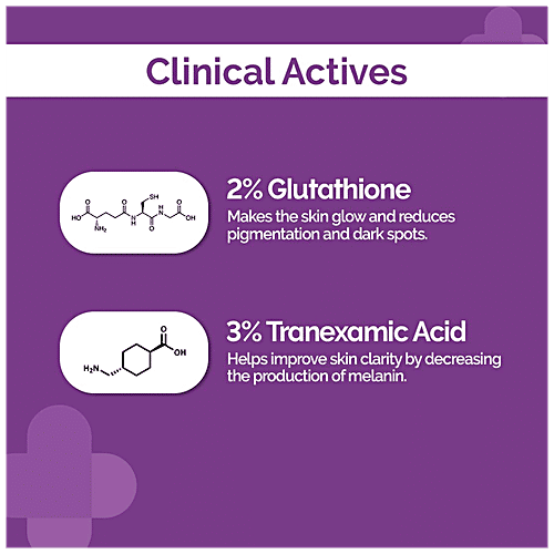The Derma Co 2% Glutathione Face Serum - With Tranexamic Acid, For Skin Illumination, 30 ml
