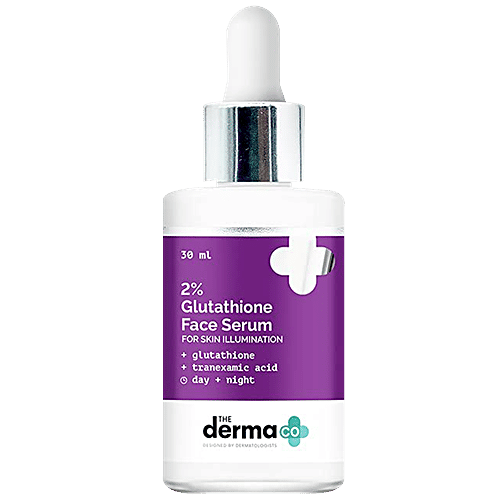 The Derma Co 2% Glutathione Face Serum - With Tranexamic Acid, For Skin Illumination, 30 ml