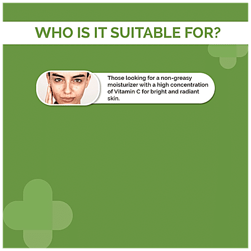 The Derma Co 25% Vitamin C Matte Face Moisturizer - With Ferulic Acid, SPF 20, For Skin Radiance, 30 g  