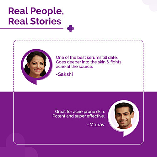 The Derma Co 2% Salicylic Acid Face Serum - With Witch Hazel & Willow Bark, For Active Acne, 30 ml  