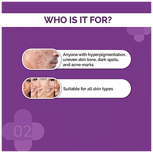 The Derma Co 10% Azelaic Acid Face Serum - With Vitamin E, For Uneven Skin Tone & Dark Spots, 50 g  