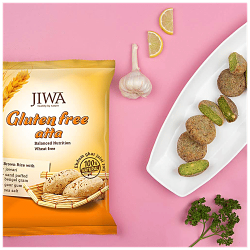 Buy Jiwa Gluten Free Atta 100% Natural Balanced Nutrition Wheat