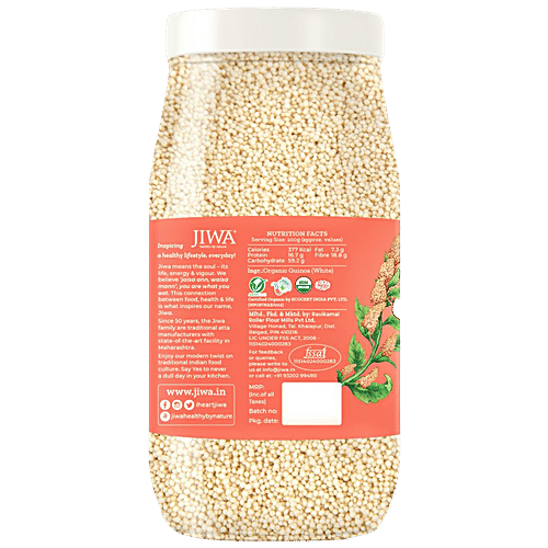 Jiwa Organic Quinoa - Natural & Gluten Free, 1 kg  Protein Rich