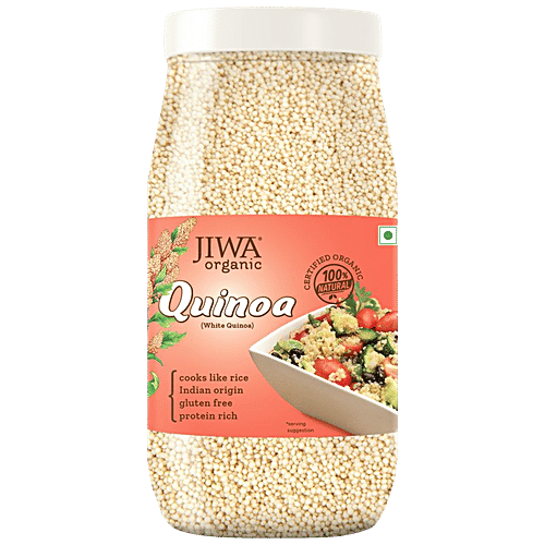 Buy Jiwa Organic Quinoa 100 Natural & Gluten Free Online at Best
