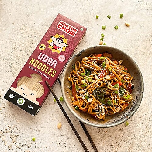 Buy MasterChow Udon + Whole Wheat Noodle Kit 100 Atta, Healthy Online at Best Price of Rs 297