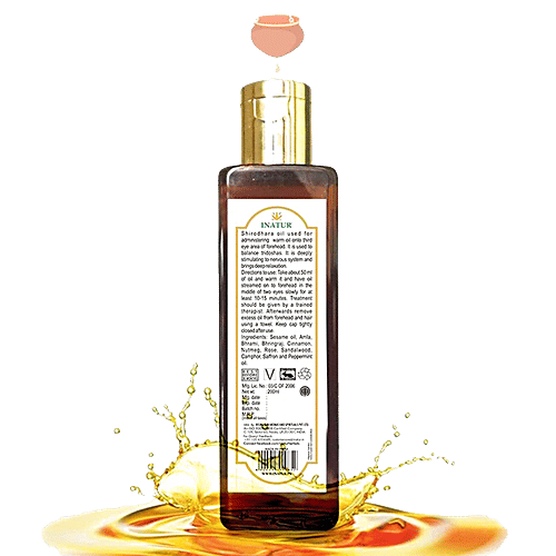 Buy INATUR Ayurvedic Vata Massage Oil Relaxes Muscles Online at Best