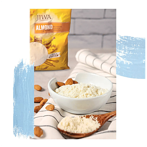 Buy Jiwa Almond Flour 100 Natural, KetoFriendly, Gluten Free Online