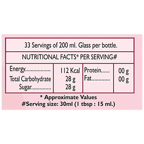 Ganesh Sharbat Ganesh grenadine-syrup-with-pomegranate-lemon-juice-sweet-tarty-for-cocktails-mocktails 1 L PET Bottle, 1 L PET Bottle 