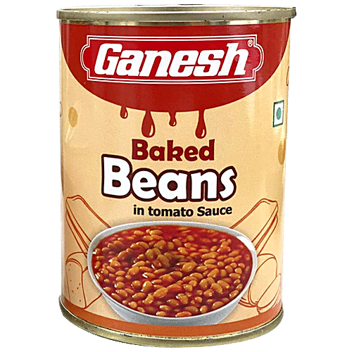 Buy Ganesh Baked Beans In Tomato Sauce High In Protein & Fibre Online