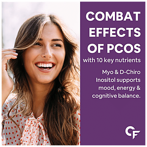 Carbamide Forte PCOS Balance Supplement - MYO, D-Chiro, Inositol 40:1, Supports Hormonal Balance, Berberine & L-Methylfolate, 60 pcs  