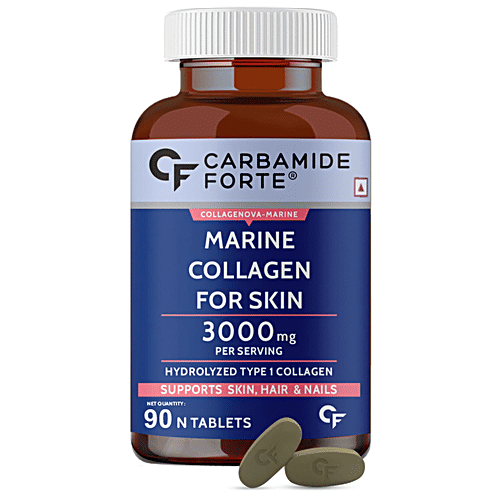 Buy Carbamide Forte Hydrolysed Marine Collagen Peptides Tablets 3000