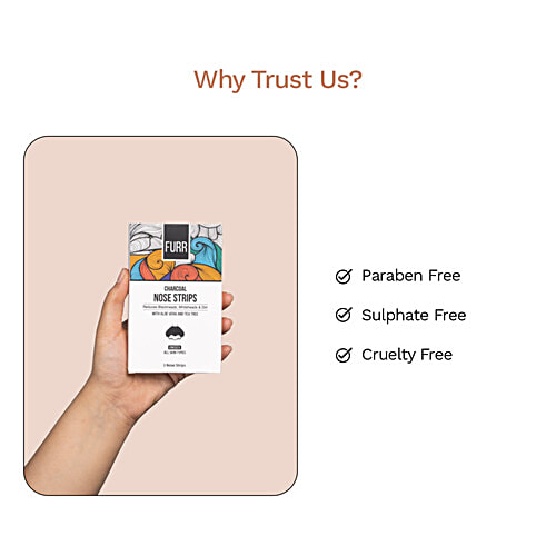 Furr By Pee Safe Charcoal Nose Strips, 3 pcs  