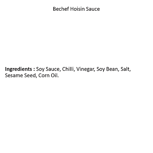 Bechef Hoisin Sauce - Slow Simmered With Rich Umami Flavours, Classic Chinese, Original Recipe, 200 g  
