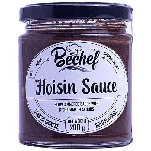Bechef Hoisin Sauce - Slow Simmered With Rich Umami Flavours, Classic Chinese, Original Recipe, 200 g  