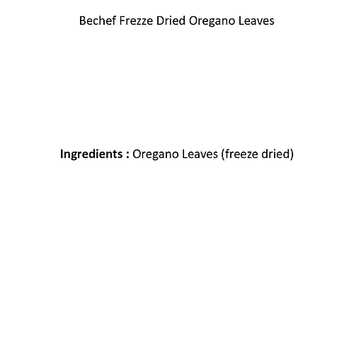 Bechef Oregano Leaves - Enhances Taste & Flavour, Premium Quality, 50 g  