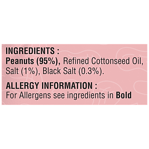 JABSONS Roasted Salted Peanuts - Protein Rich, No Artificial Colours, Traditional Flavour, 320 g  