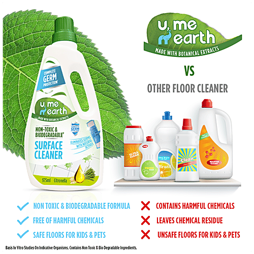 Buy U Me N Earth Biodegradable Disinfectant Surface Cleaner