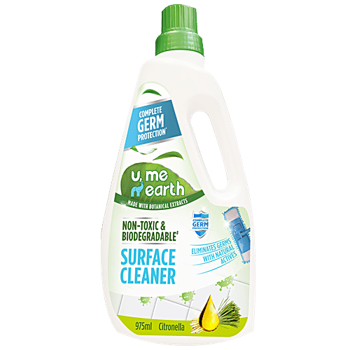 Buy U Me N Earth Biodegradable Disinfectant Surface Cleaner Citronella, NonToxic, Removes 99.