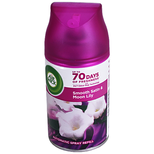 Buy Air wick Automatic Spray Refill Smooth Stain & Moon Lily Up To 7