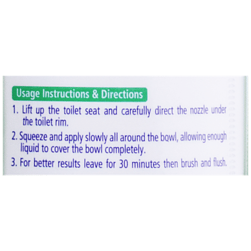 Harpic Toilet Cleaner - Active Fresh Mountain Pine, Long Lasting Freshness, Kills 99% Bacteria, 750 ml  