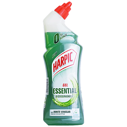 Harpic Toilet Cleaner - With White Vinegar & Fresh Eucalyptus, 750 ml